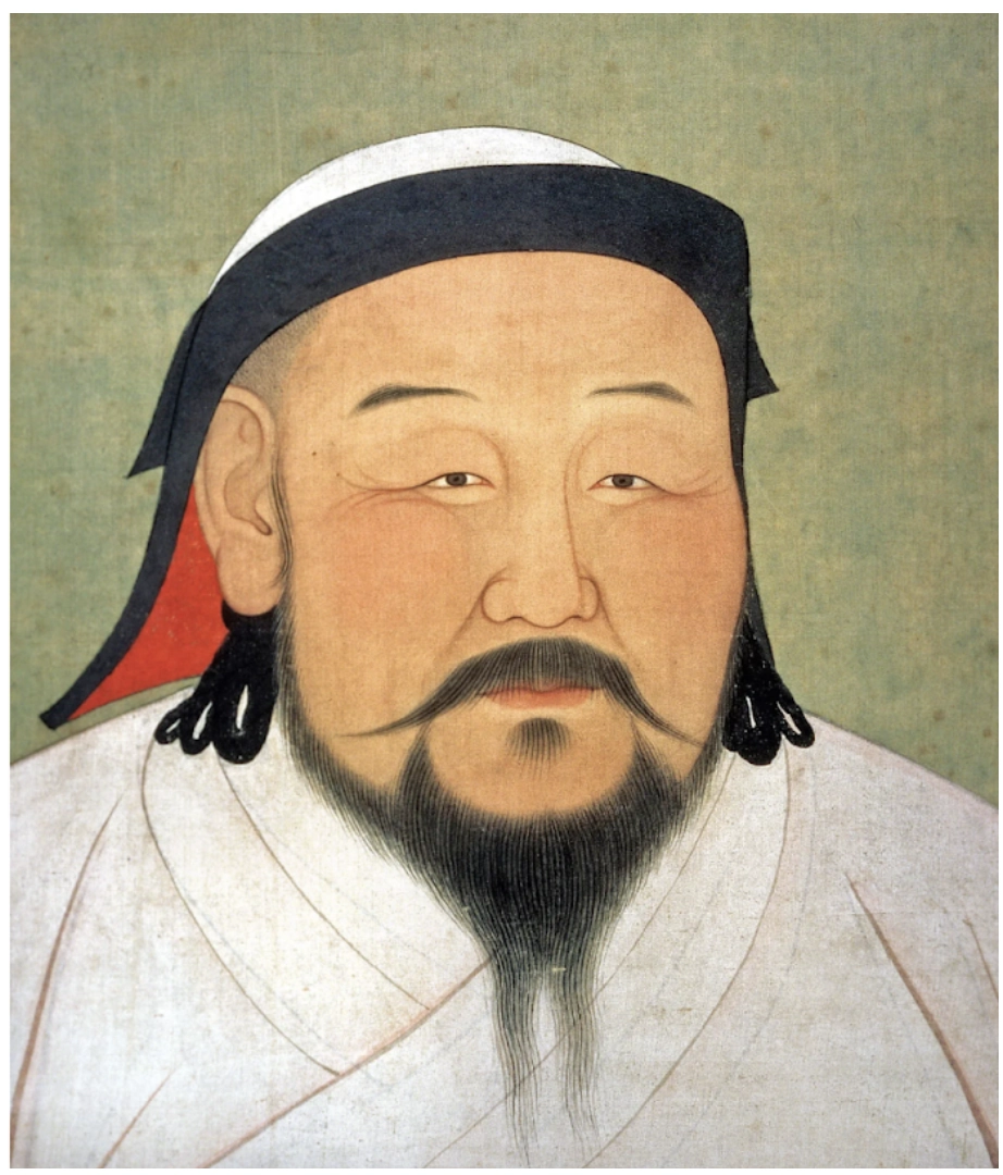 Painting of Ghengis Khan